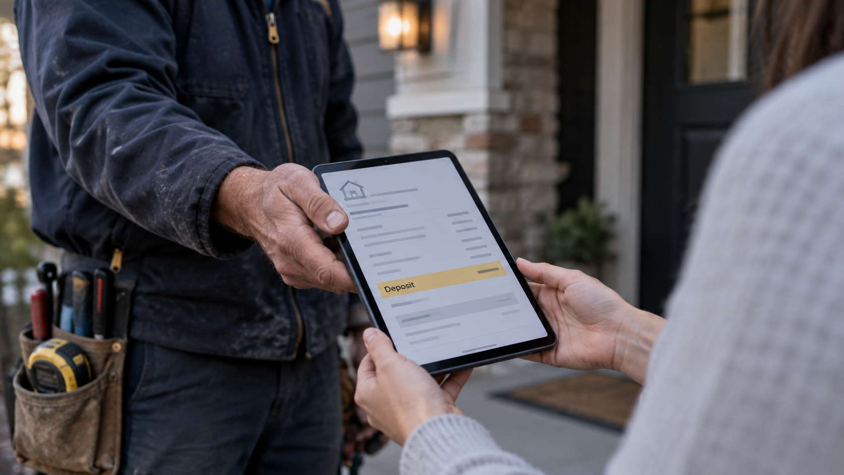 How to Ask a Customer for a Deposit Without Feeling Awkward